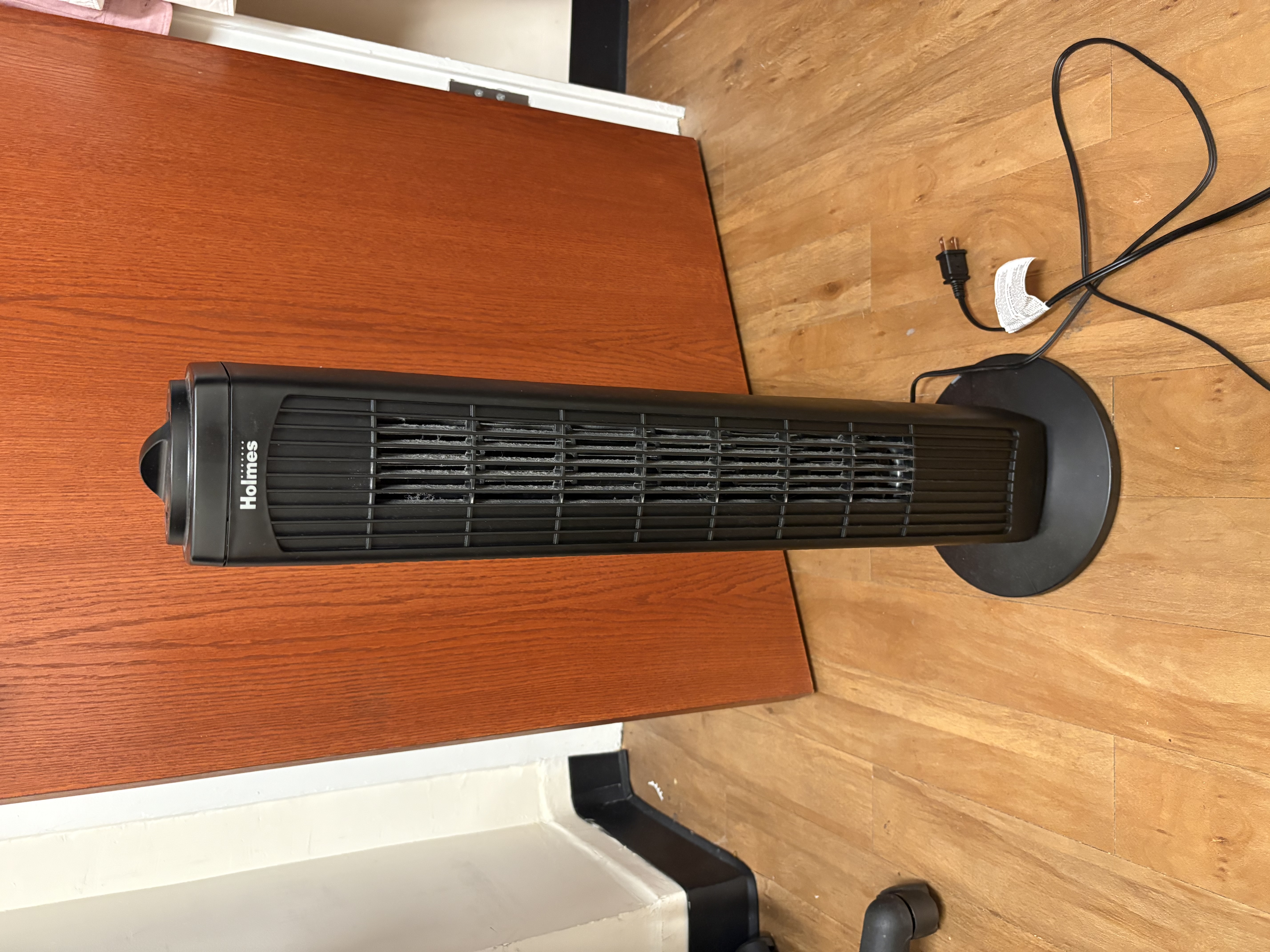 Holmes 29" Manual Tower Oscillating Fan with Clean Breeze