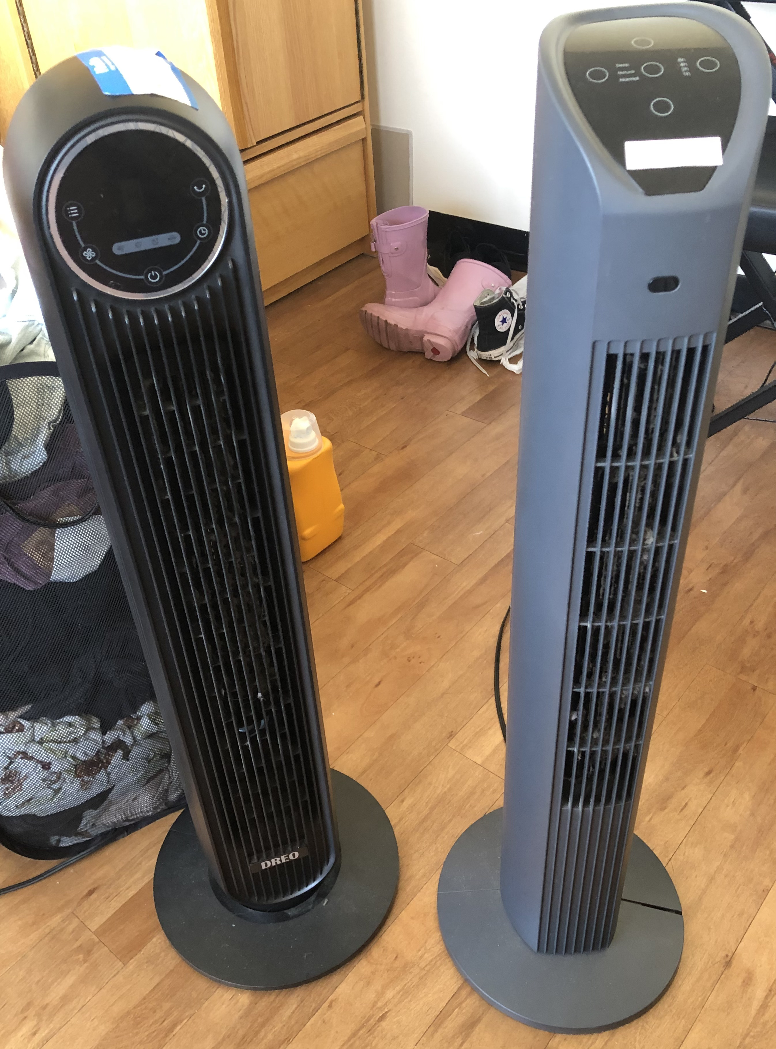 two fans